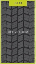 275/70R22.5 GT43 EU1 Taastatud rehv