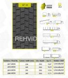 295/80R22.5 GT34 EU1 Taastatud rehv - vaade 2